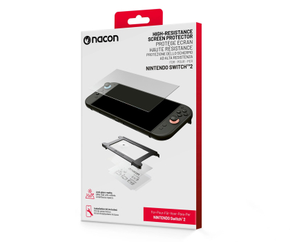 Etui i folia do konsoli Nacon SWITCH2 Szkło na ekran z aplikatorem